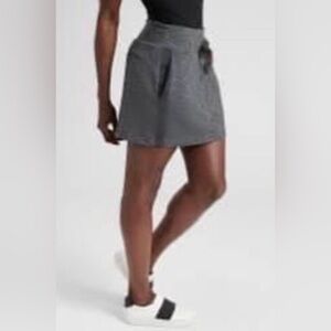 Athleta Metro Downtown skort. Grey on grey. GUC. Size XL.